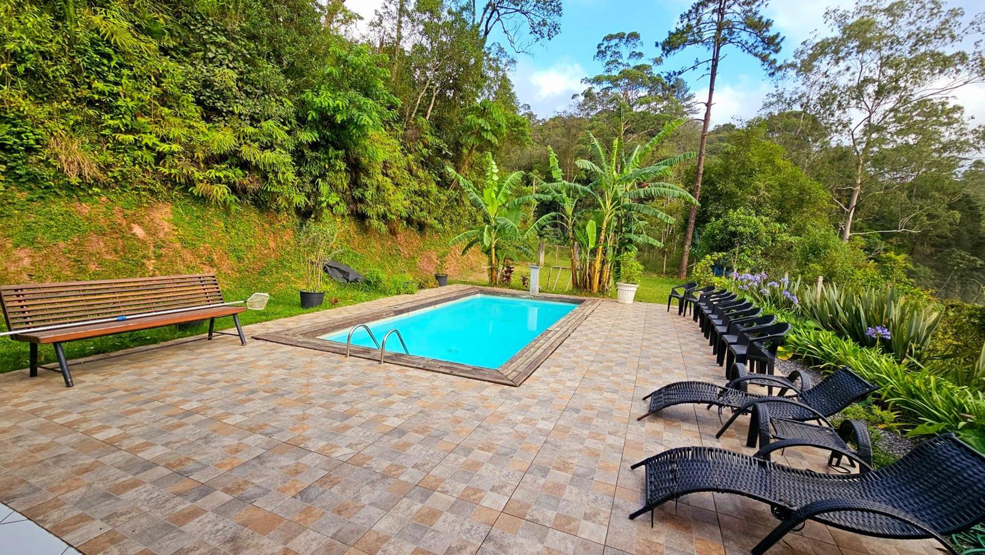 Piscina Aquecida 65Km De Sao Paulo Capital Sitio Chacara Casa Villa Juquitiba Kültér fotó